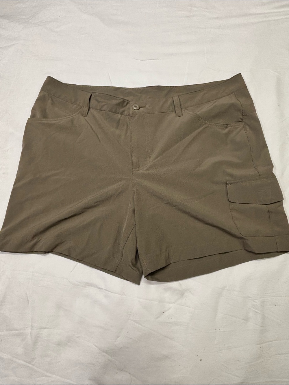 Eddie Bauer Olive Cargo Shorts